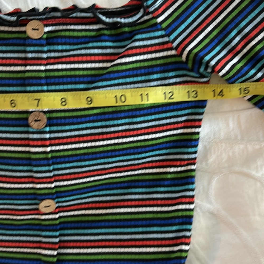 Striped Crop Top - Picture 3 of 6